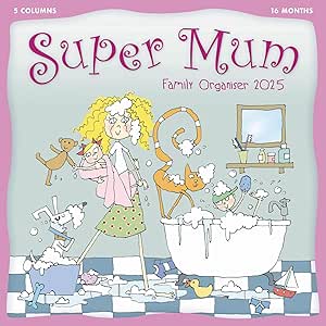 SUPERMUM 2025 16 MONTH FAMILY ORG PINK